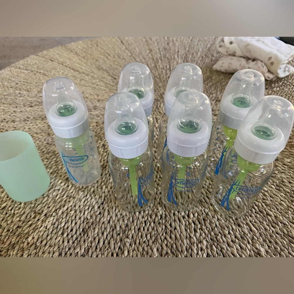 Dr. Browns 4oz Glass Baby Bottle Set